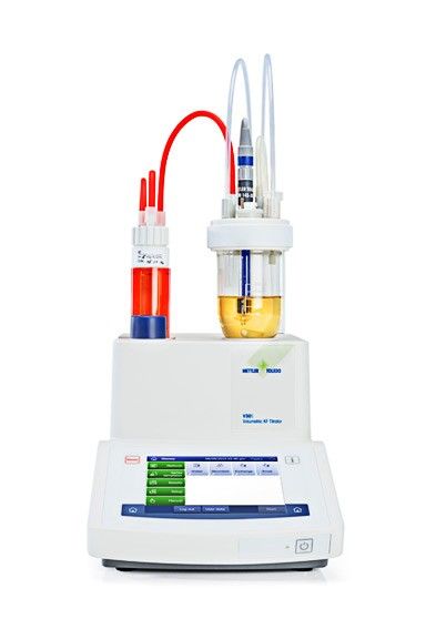 Compact Karl Fischer titration featuring One Click™ Water Determination Compact Karl Fischer titration featuring One Click™ Water Determination