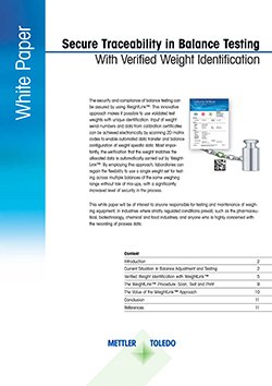 Secure Traceability in Balance Testing