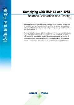 USP Guidelines for weighing in Pharmaceutical Industry USP Guidelines for weighing in Pharmaceutical Industry