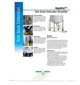 RapidCal™ Tank Scale Calibration RapidCal™ Tank Scale Calibration